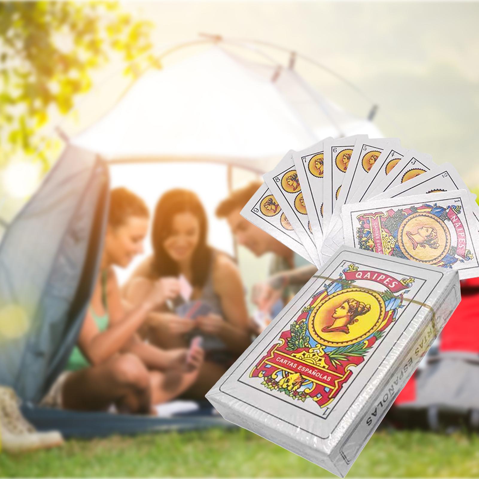 Party Games In Spanish - Large Spanish Playing Cards Waterproof Poker