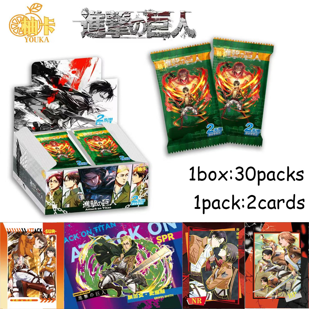 Party Games New Year - New YOUKA Attack on Titan Card