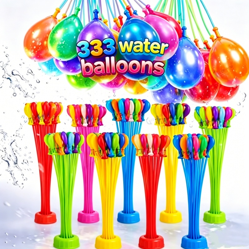 Party Games Bomb - 111Pcs Summer Water Bombs: Fast Fill