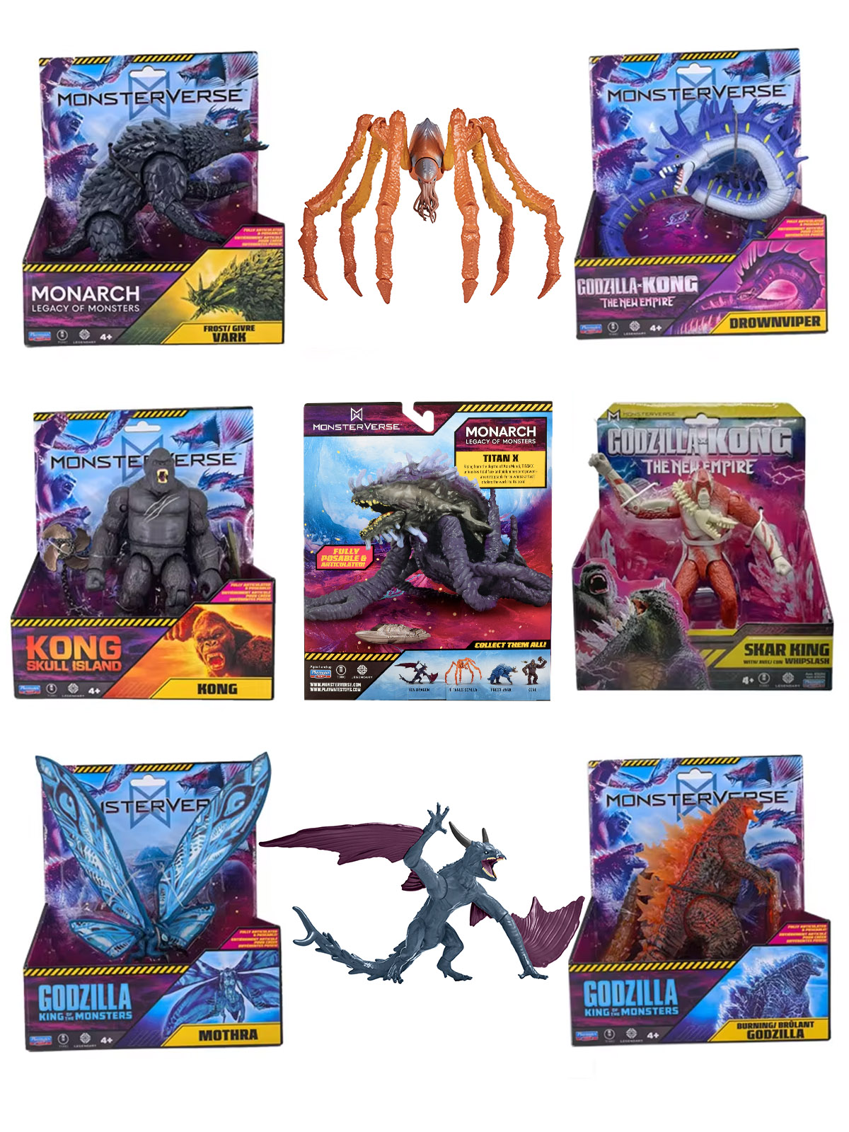 Party Games New Year - Playmates Godzilla VS Kong New Empire