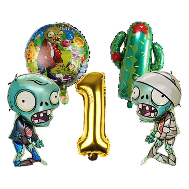 Plants vs Zombies Game Balloon - Party Games Bunny 评论和价格