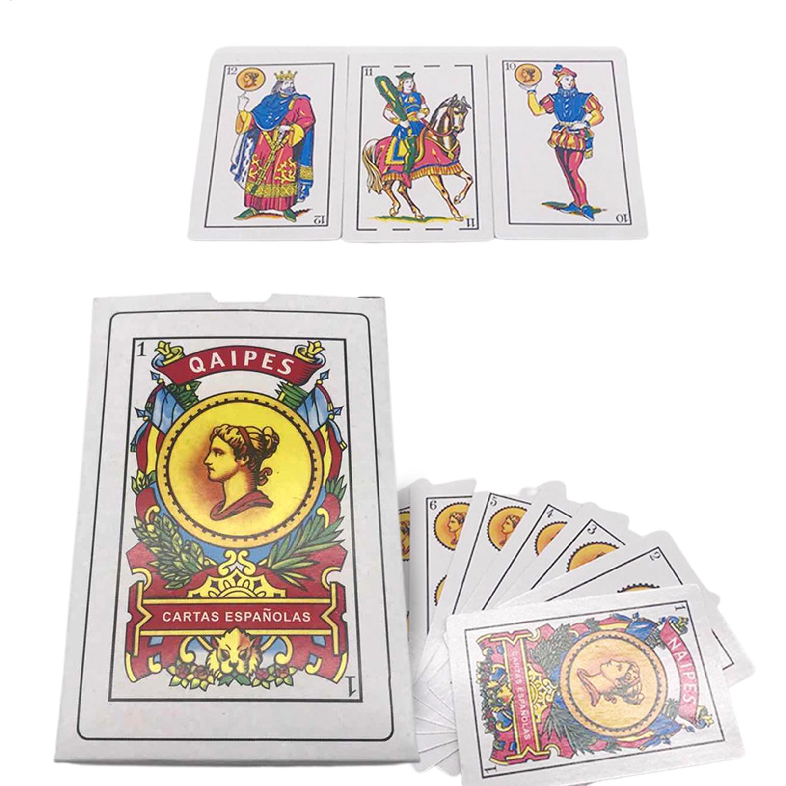 Large Spanish Playing Cards Wa - Party Games In Spanish 评论和价格