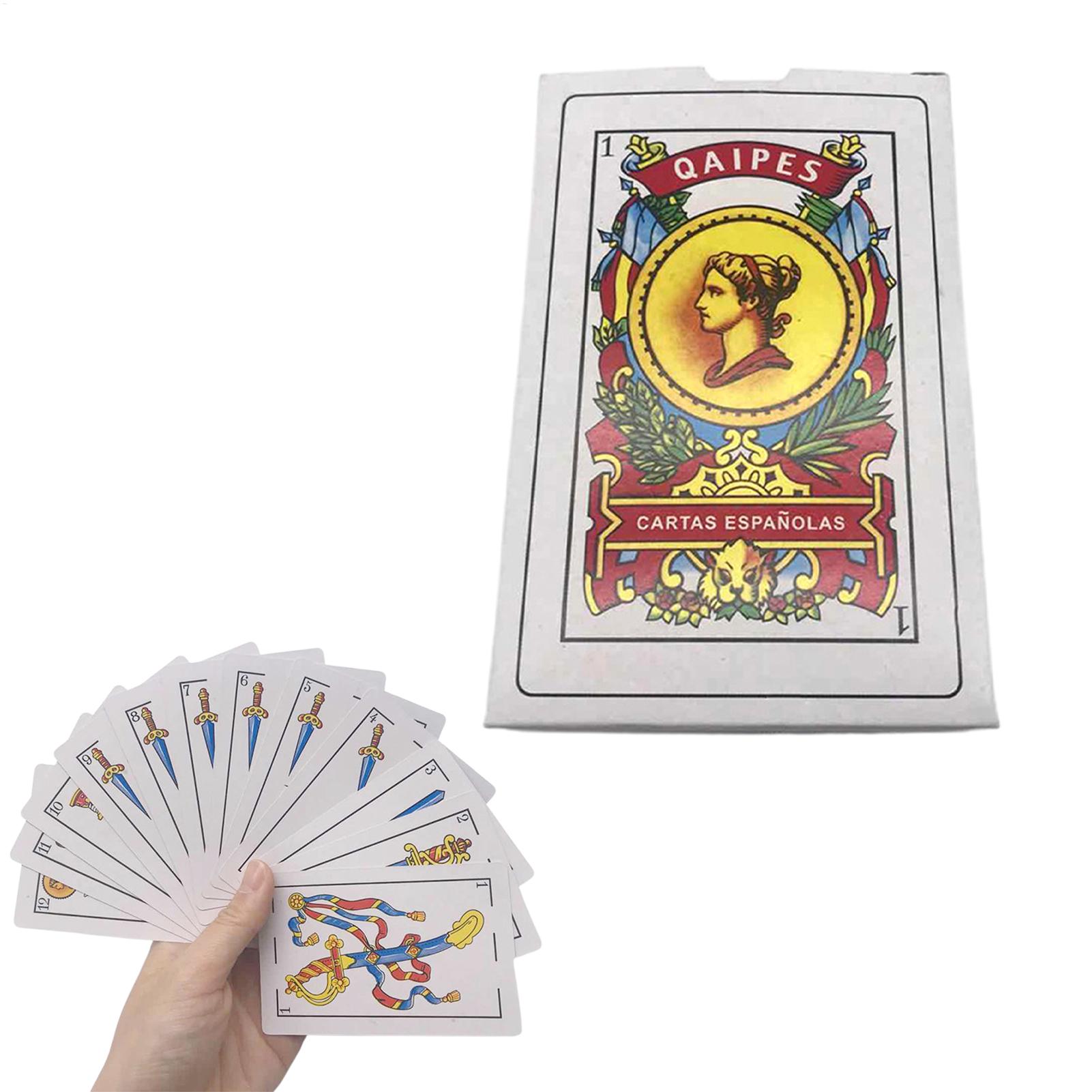 Large Spanish Playing Cards Wa - Party Games In Spanish 评论和价格