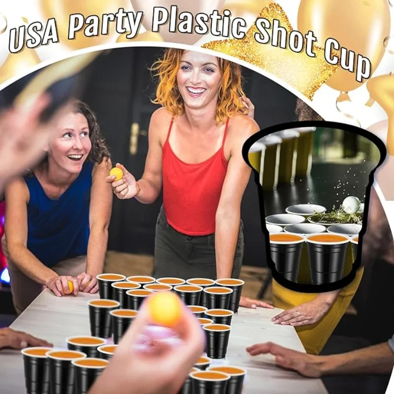 50-200PCS Disposable Mini Shot - Party Games Easter Egg 评论和价格