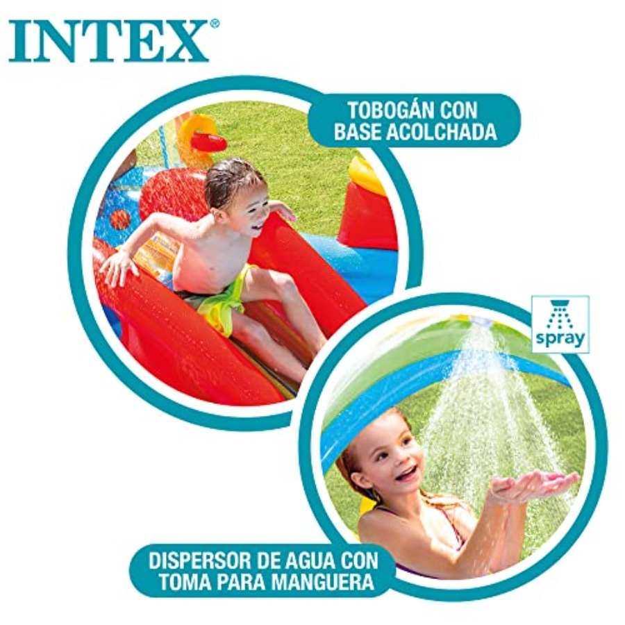 inflatable pool with water sli - Ring Toss Outdoor 评论和价格