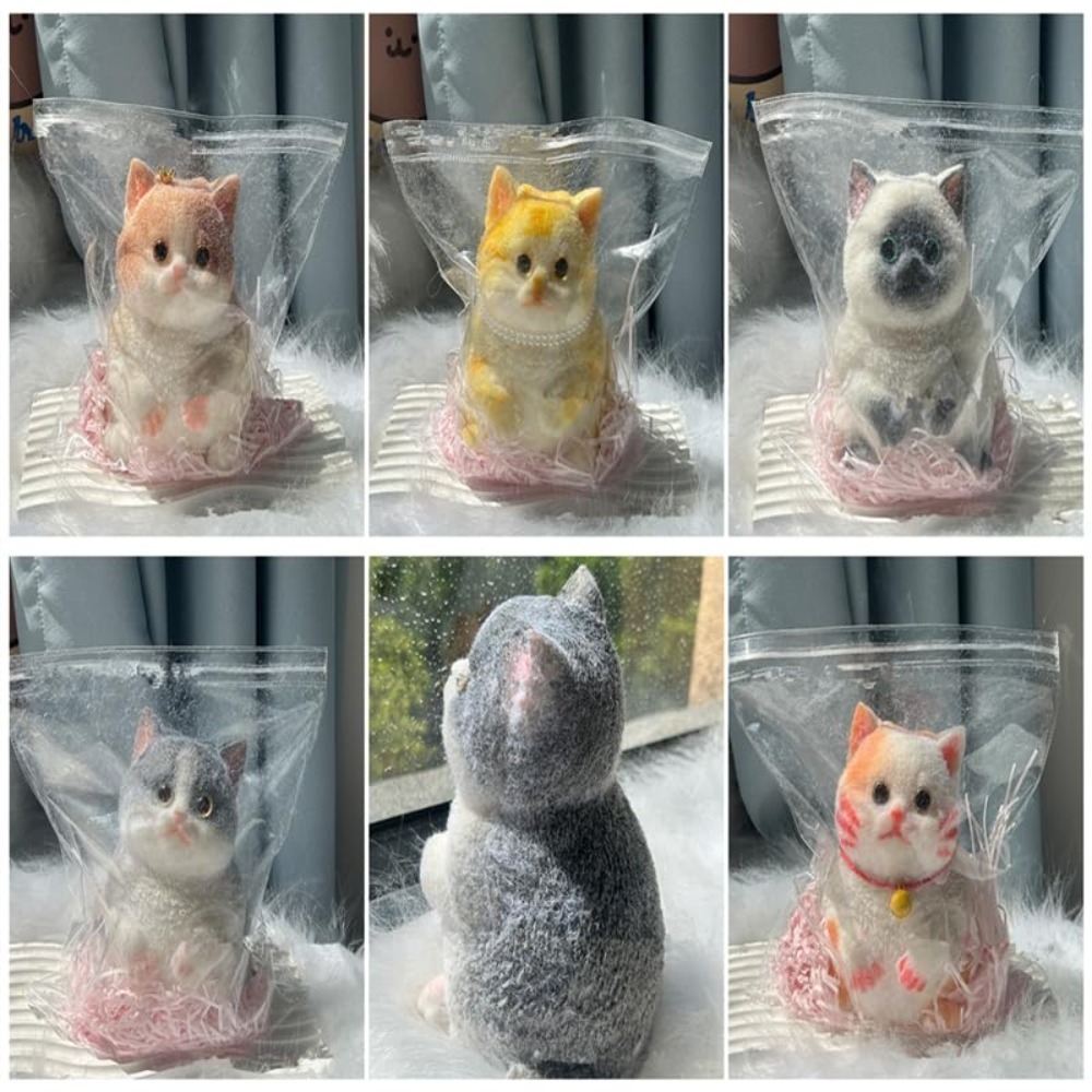 New Cute Cat Soft Squeeze Toys - Party Games New Year 评论和价格