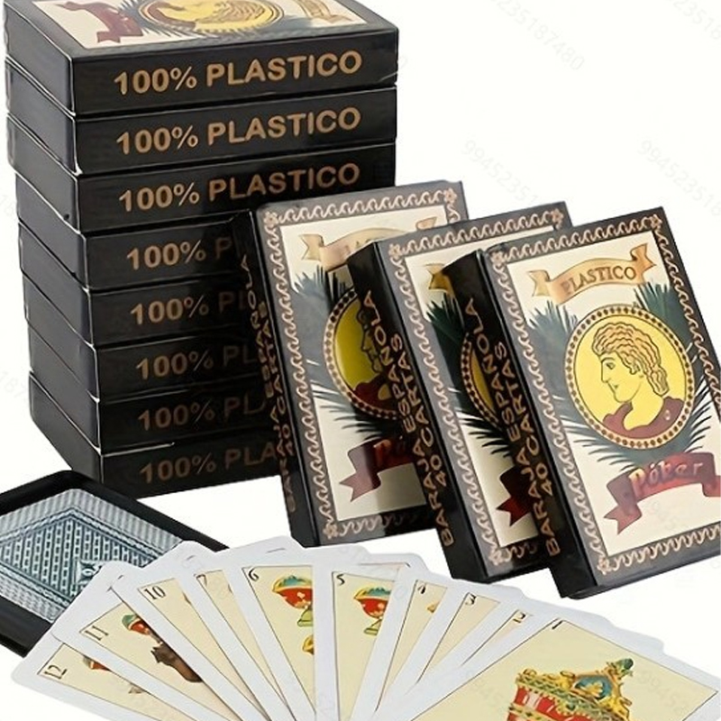 Spanish PVC Waterproof Plastic - Party Games In Spanish 评论和价格