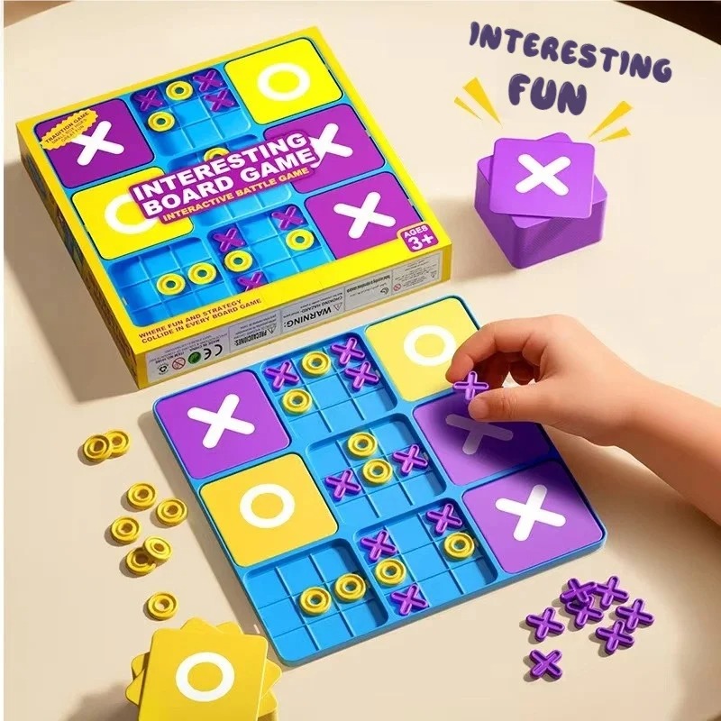 New Tic-Tac-Toe Board Game | K - Party Games New Year 评论和价格