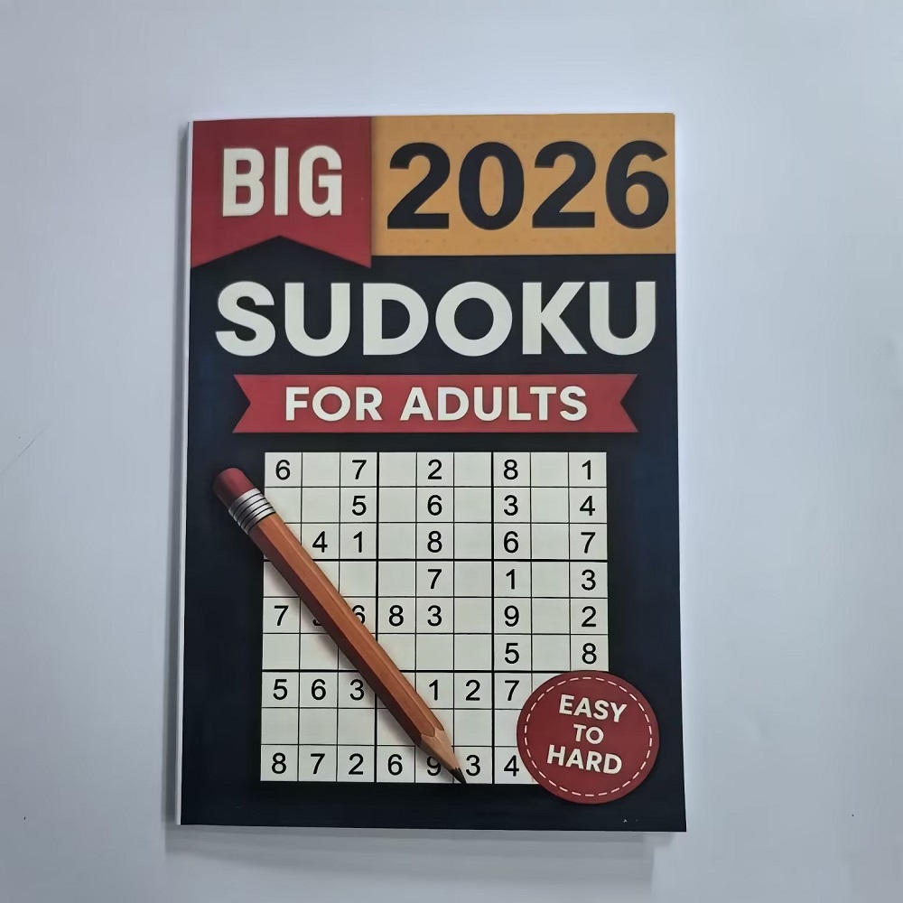 2026 English Sudoku Game Book  - Party Games New Year 评论和价格