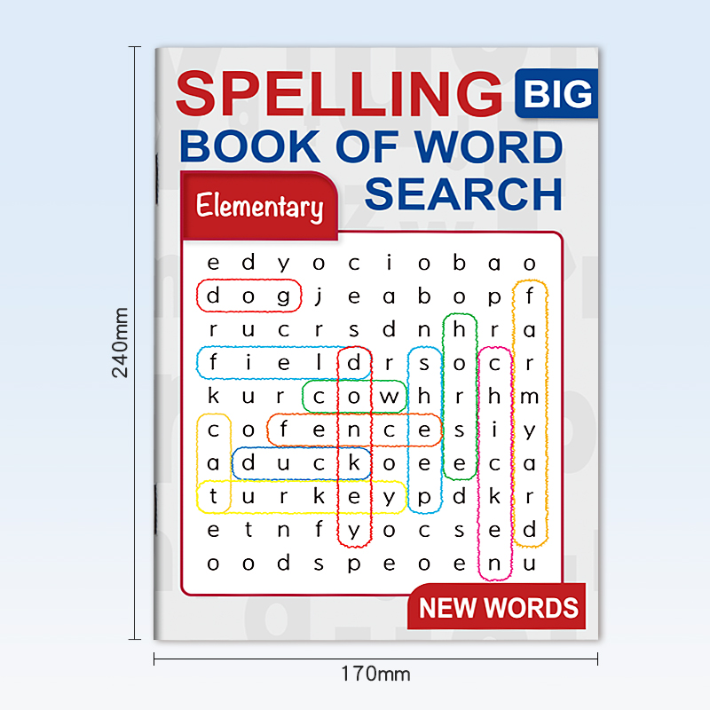 32-Page Word Search Game Book, - Party Games New Year 评论和价格