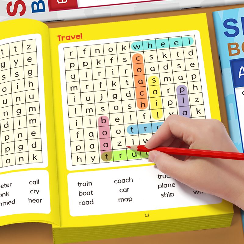 32-Page Word Search Game Book, - Party Games New Year 评论和价格