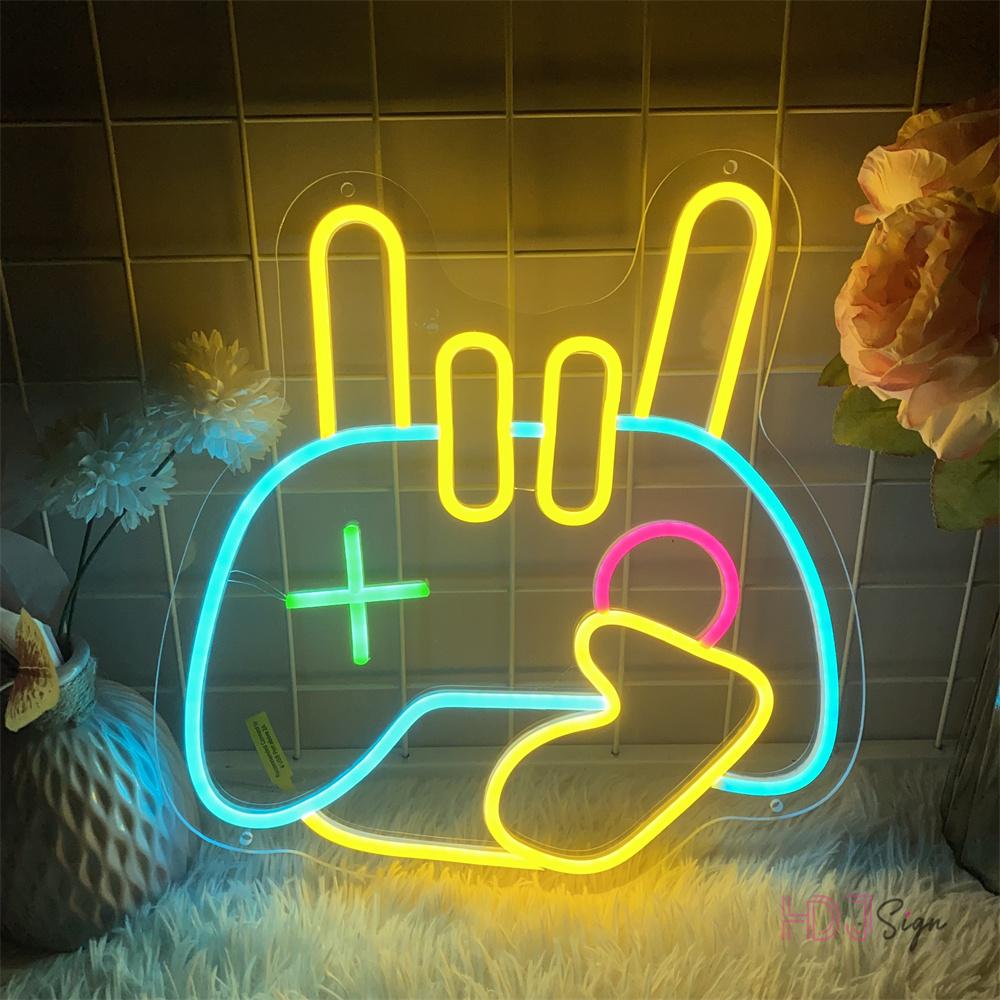 Gaming Neon Led Sign Game Room - Party Games Girls Night 评论和价格
