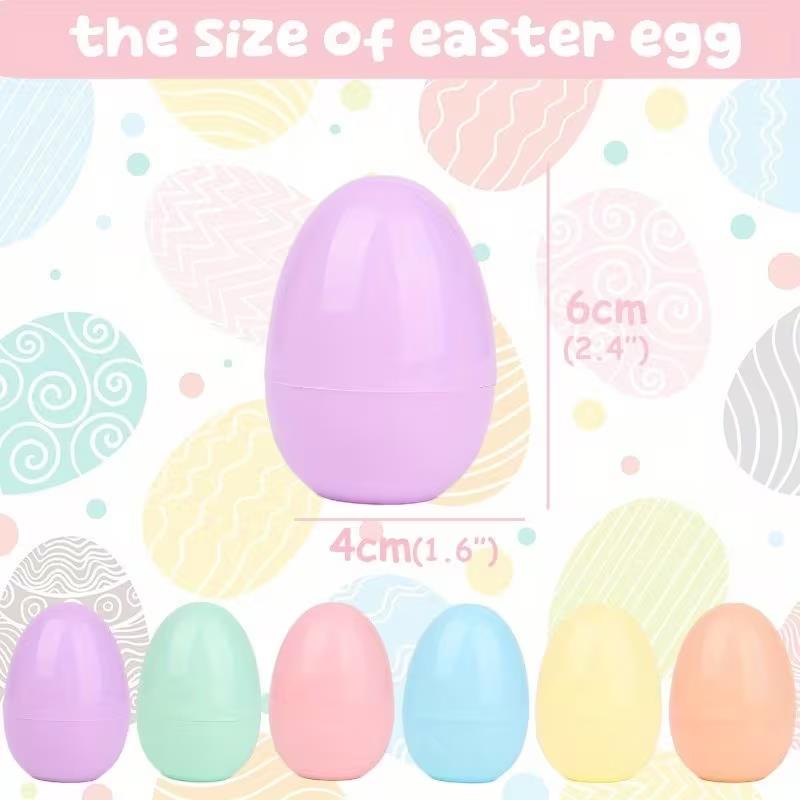50Pcs Macaron Color Easter Egg - Party Games Easter Egg 评论和价格