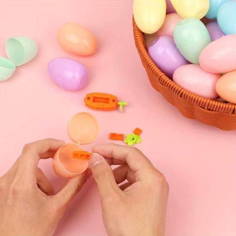 50Pcs Macaron Color Easter Egg - Party Games Easter Egg 评论和价格