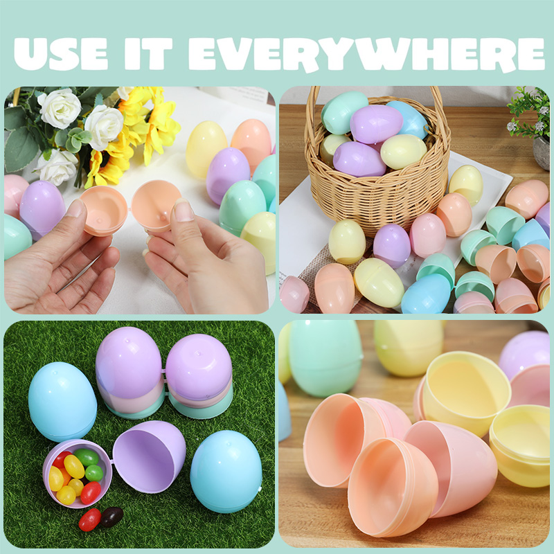 12/24-Pack Fillable Easter Egg - Party Games Easter Egg 评论和价格