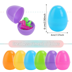 100PCS Plastic Easter Eggs Fil - Party Games Easter Egg 评论和价格