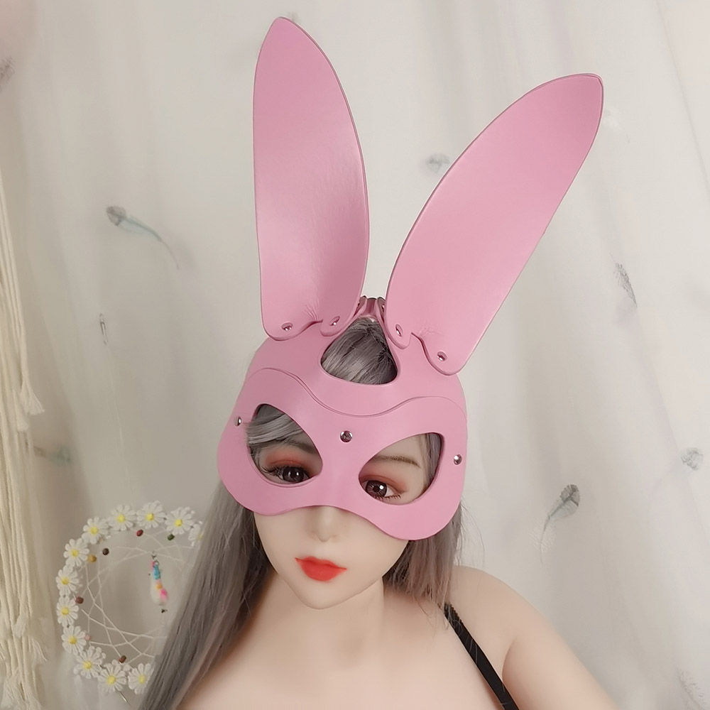 Bunny Mask Rabbit Ears Half Ma - Party Games Bunny 评论和价格