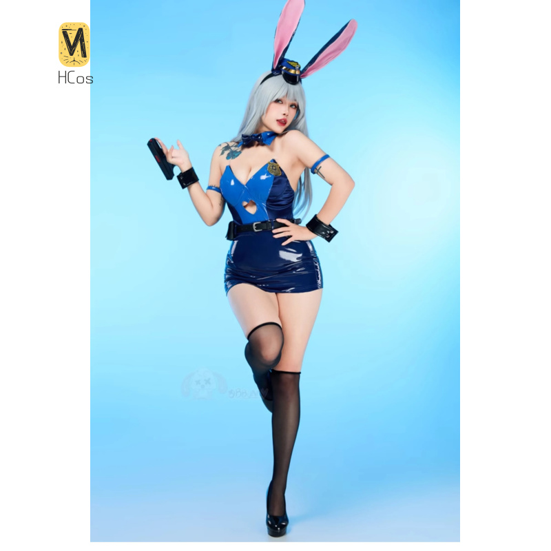 Bunny Girl Jumpsuit Halloween  - Party Games Bunny 评论和价格