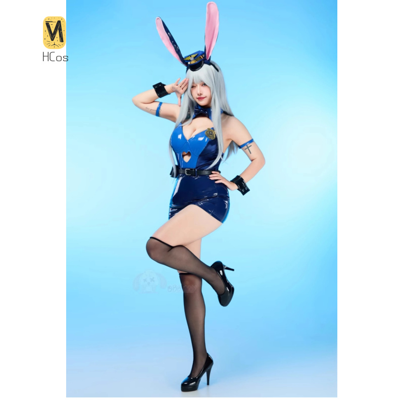 Bunny Girl Jumpsuit Halloween  - Party Games Bunny 评论和价格