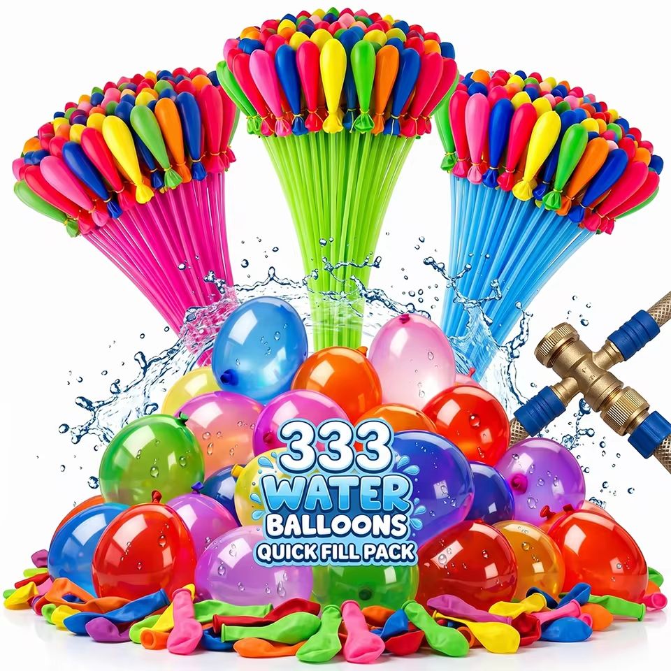 333Pcs Quick Fill Water Balloo - Party Games Bomb 评论和价格