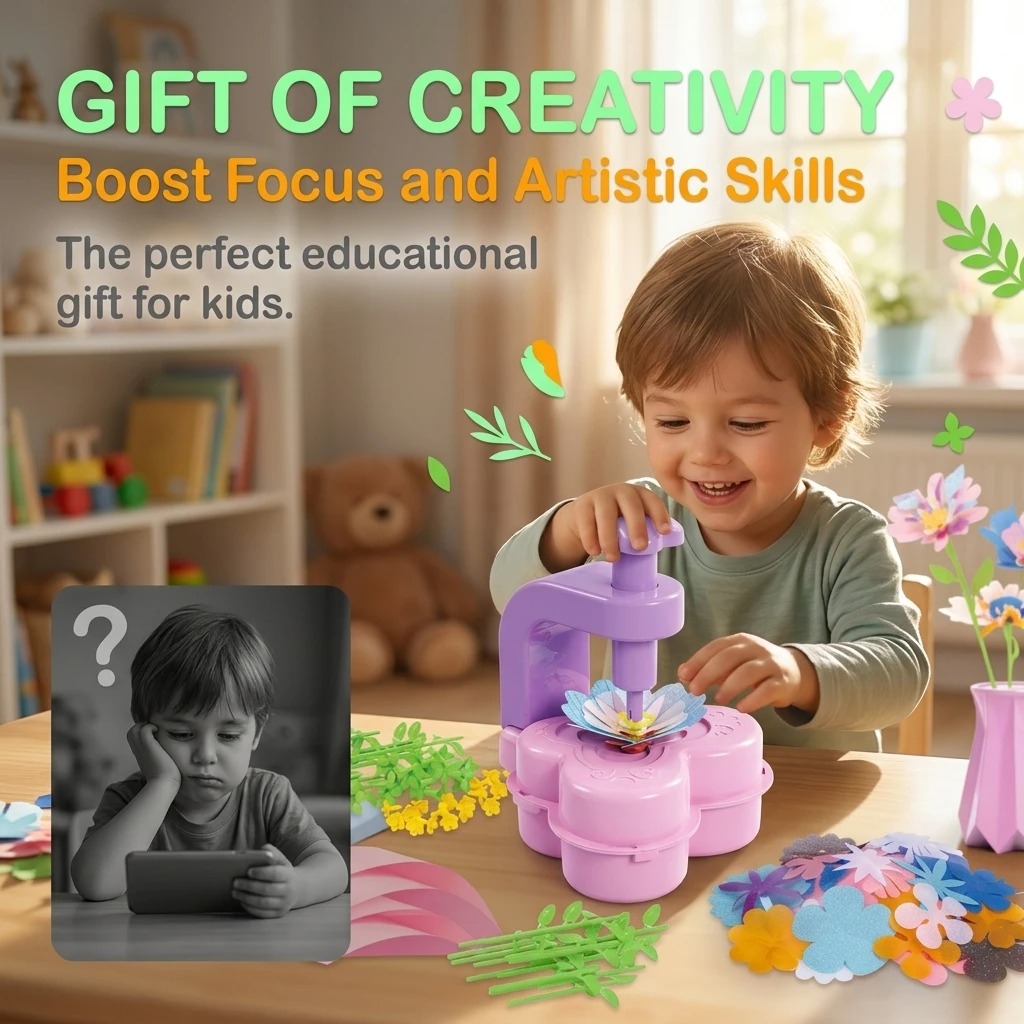 New Flower Press Craft Toy – C - Party Games New Year 评论和价格