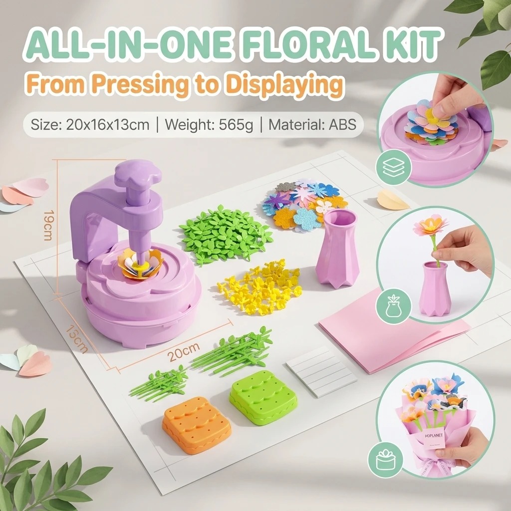 New Flower Press Craft Toy – C - Party Games New Year 评论和价格