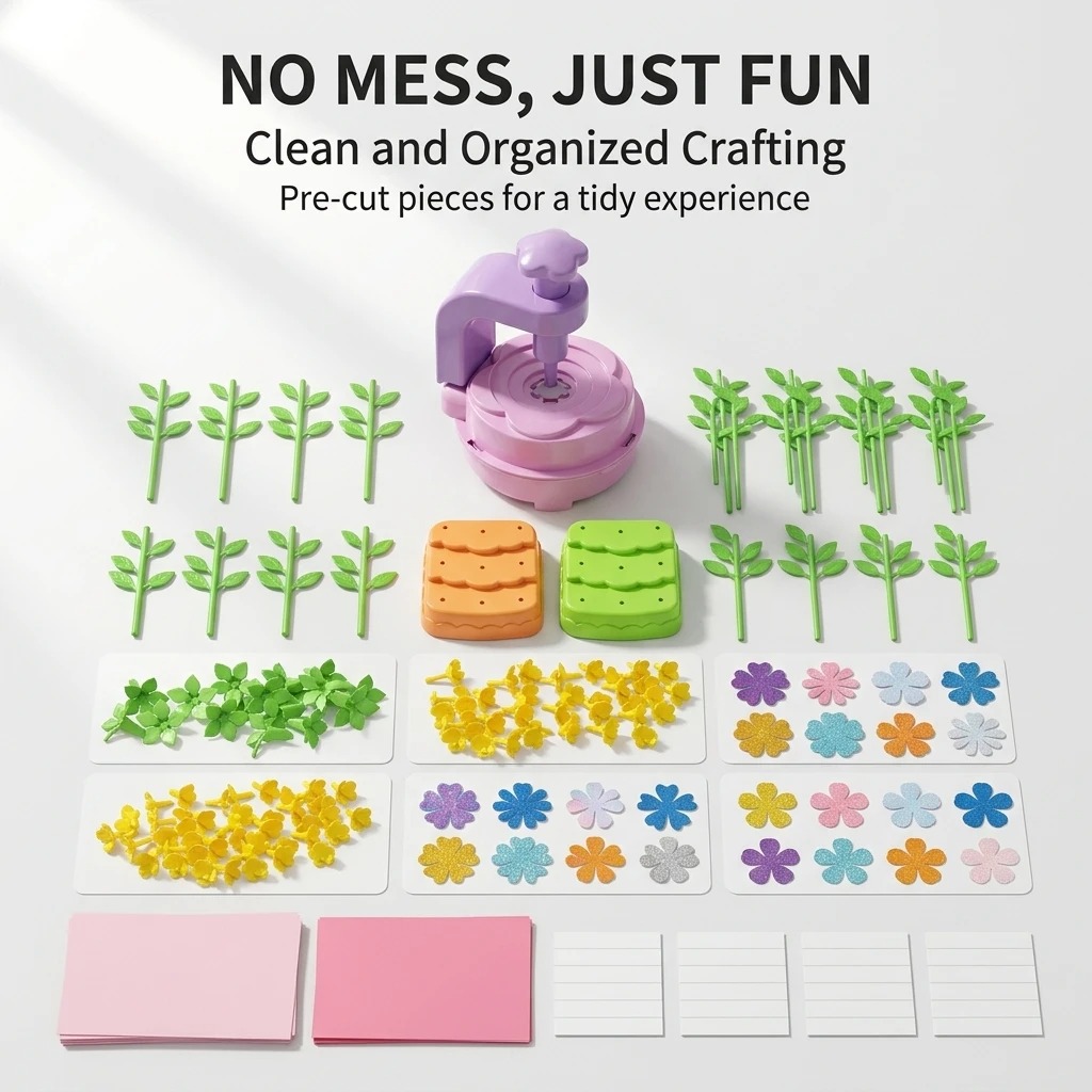 New Flower Press Craft Toy – C - Party Games New Year 评论和价格