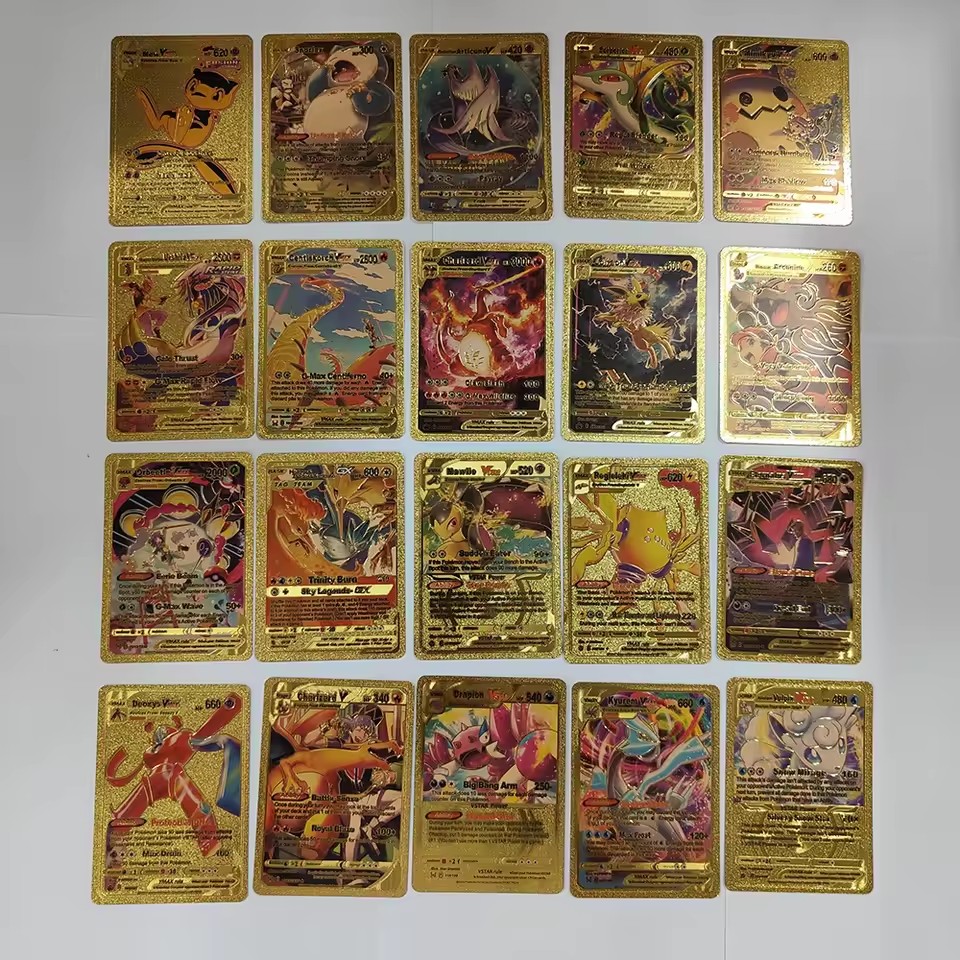 New 55PCS Pokémon Cards Vmax G - Party Games In Spanish 评论和价格
