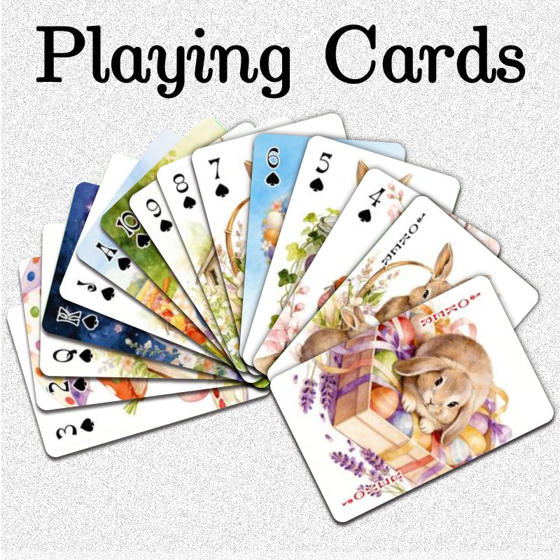 54pcs Standard Playing Cards f - Party Games Bunny 评论和价格