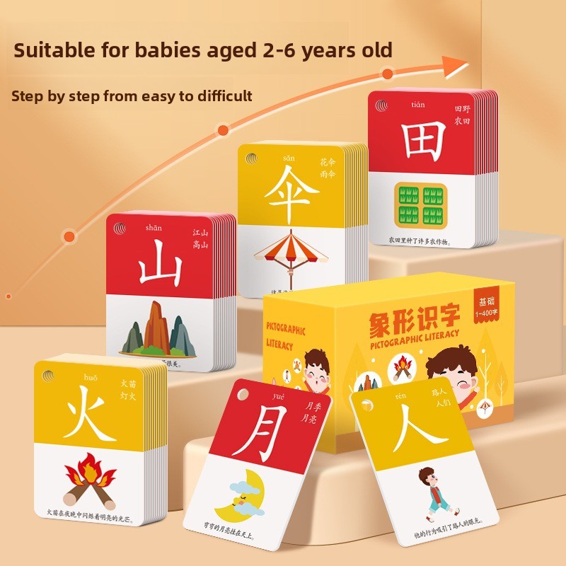 200 Double-Sided Chinese Flash - Party Games New Year 评论和价格