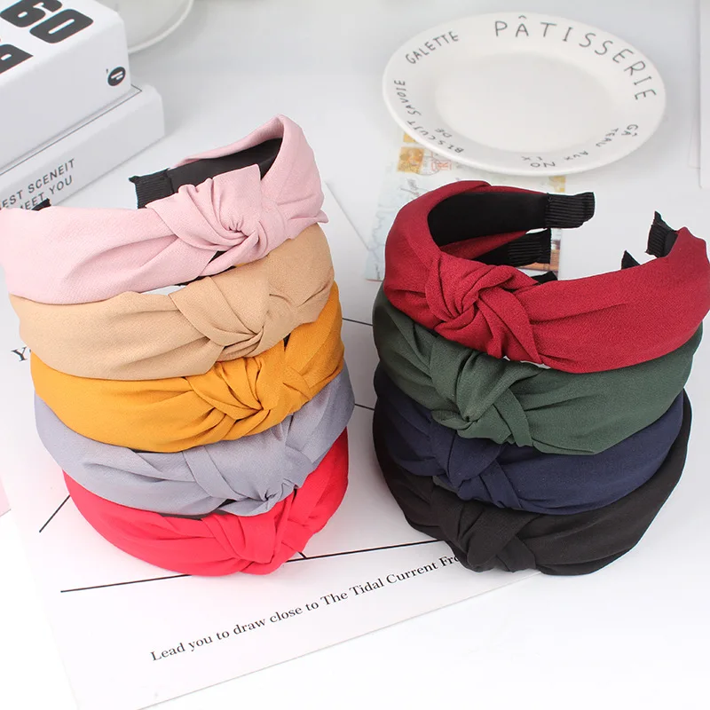 Wide Top Knot Hair Bands For W - Ring Toss Outdoor 评论和价格