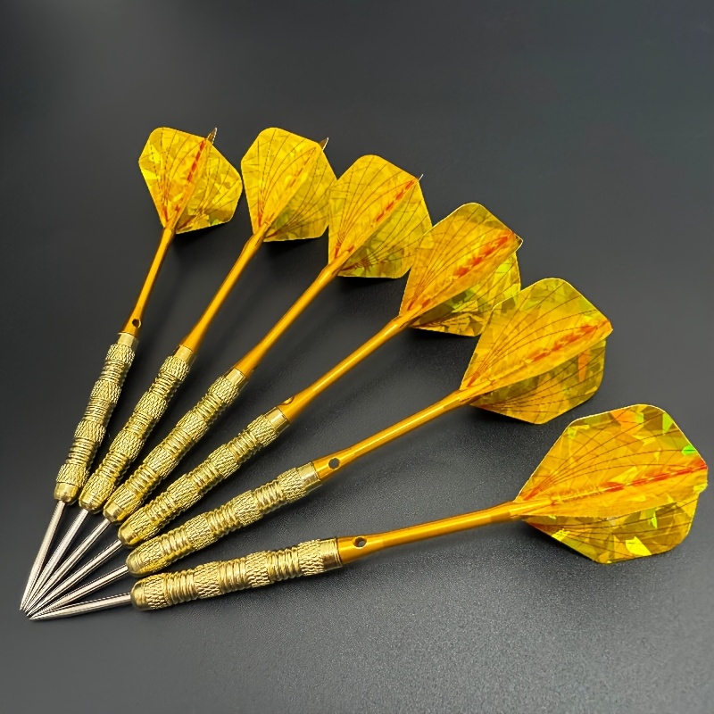 Golden 6-piece metal steel poi - Spike Ball Game 评论和价格