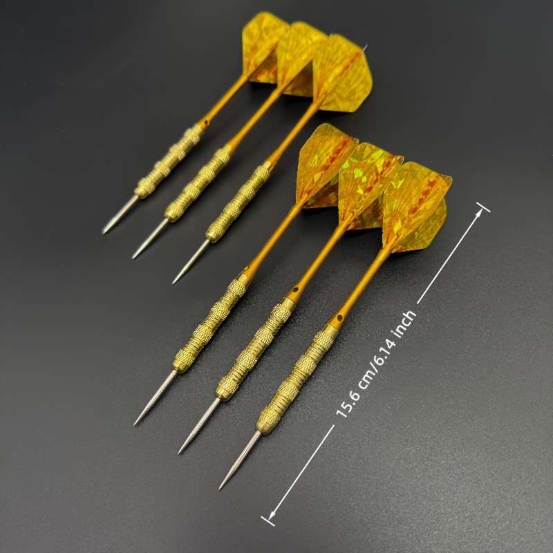Golden 6-piece metal steel poi - Spike Ball Game 评论和价格