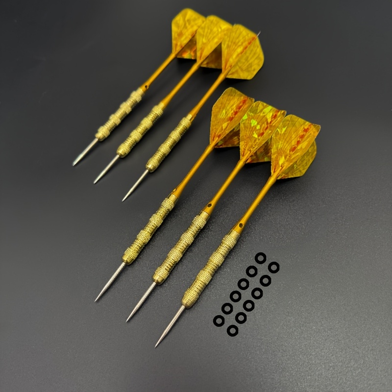 Golden 6-piece metal steel poi - Spike Ball Game 评论和价格