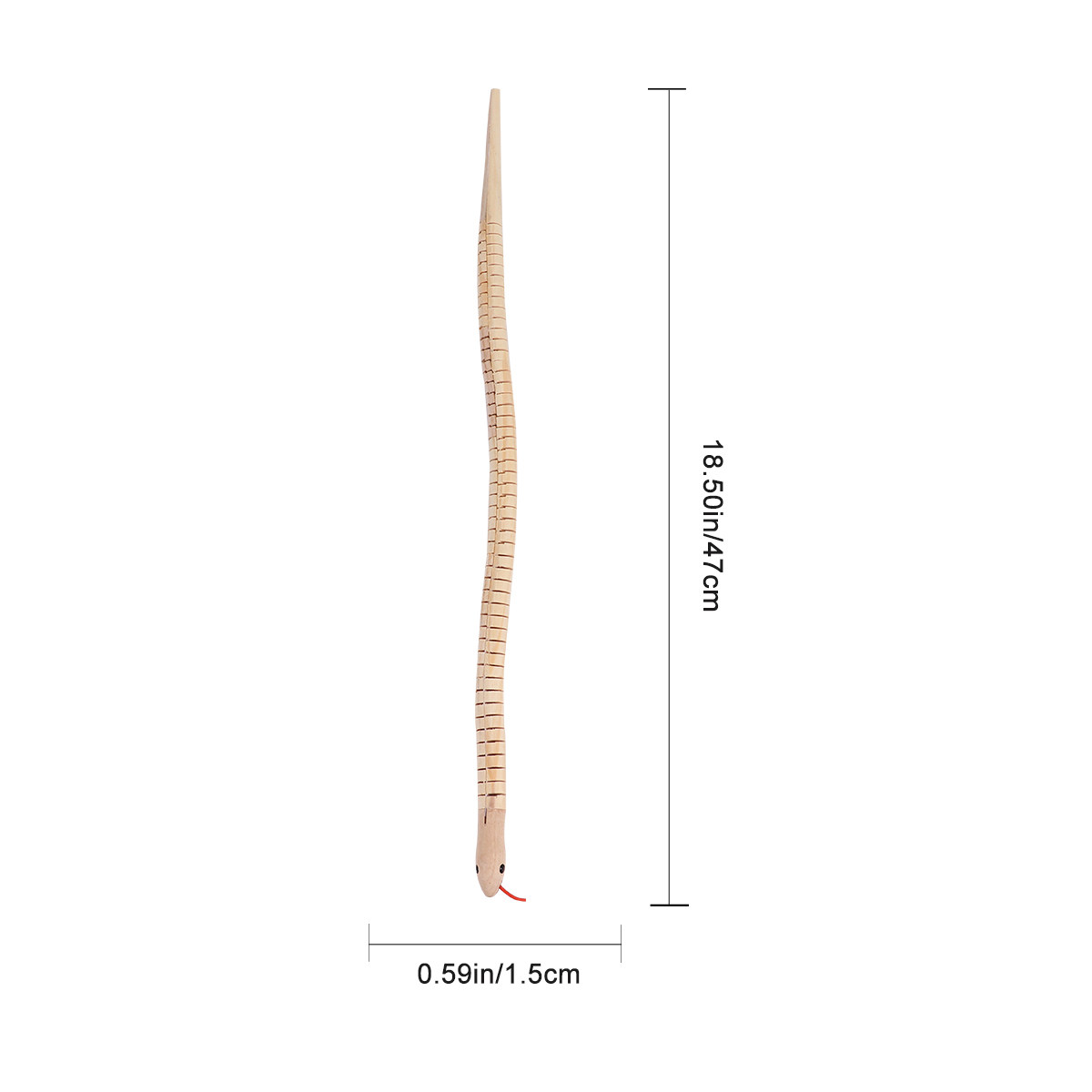 8Pcs Eco Friendly Wooden Snake - Party Games Kid Friendly 评论和价格
