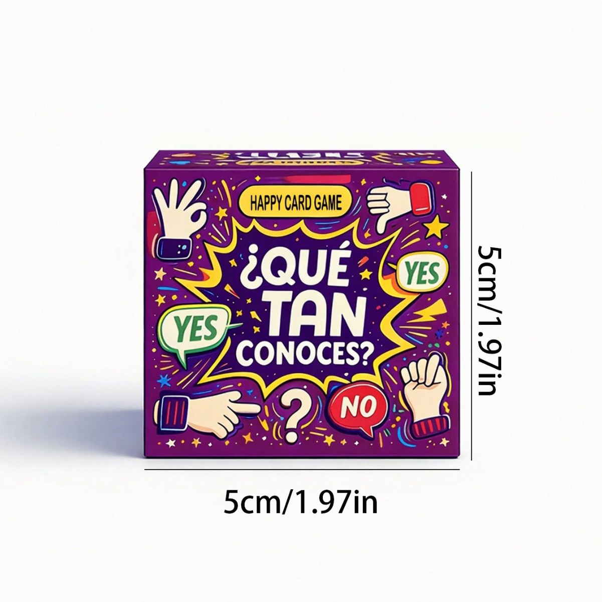 Spanish Mini 5cm Game Card Bie - Party Games In Spanish 评论和价格