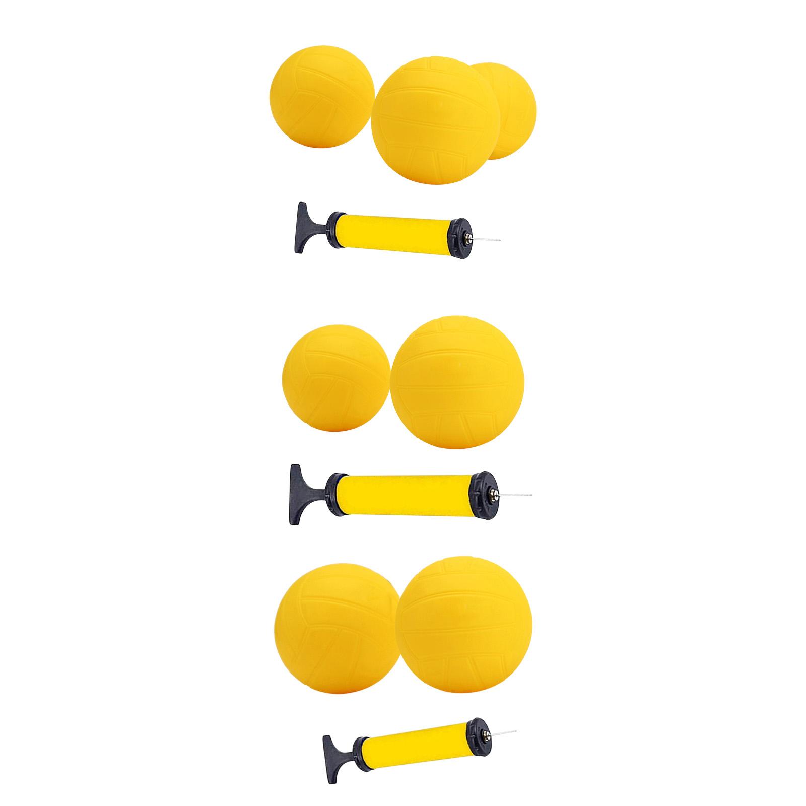 Inflatable Mini Volleyball Yel - Spike Ball Game 评论和价格