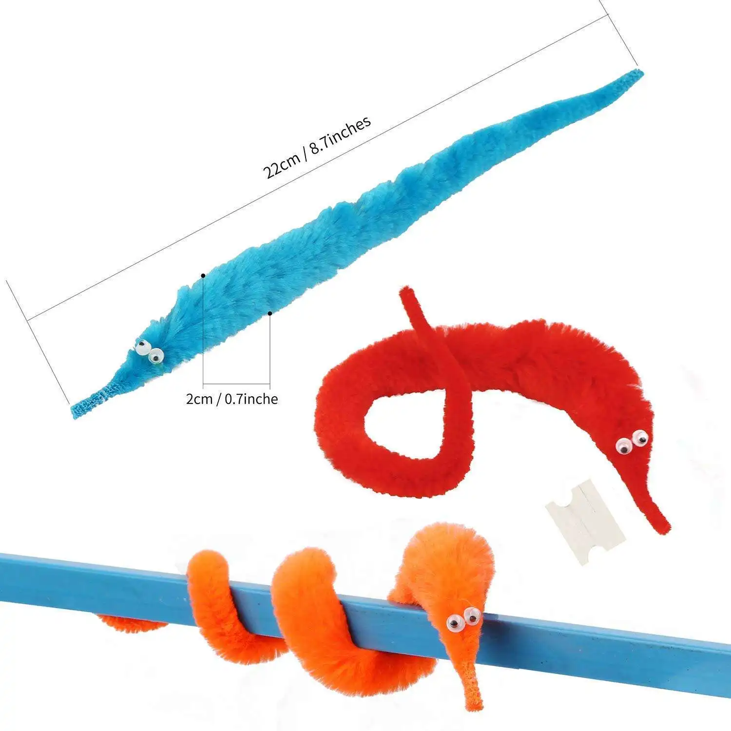 Funny Worm Magic Props Toys fo - Party Games Easy Kids 评论和价格