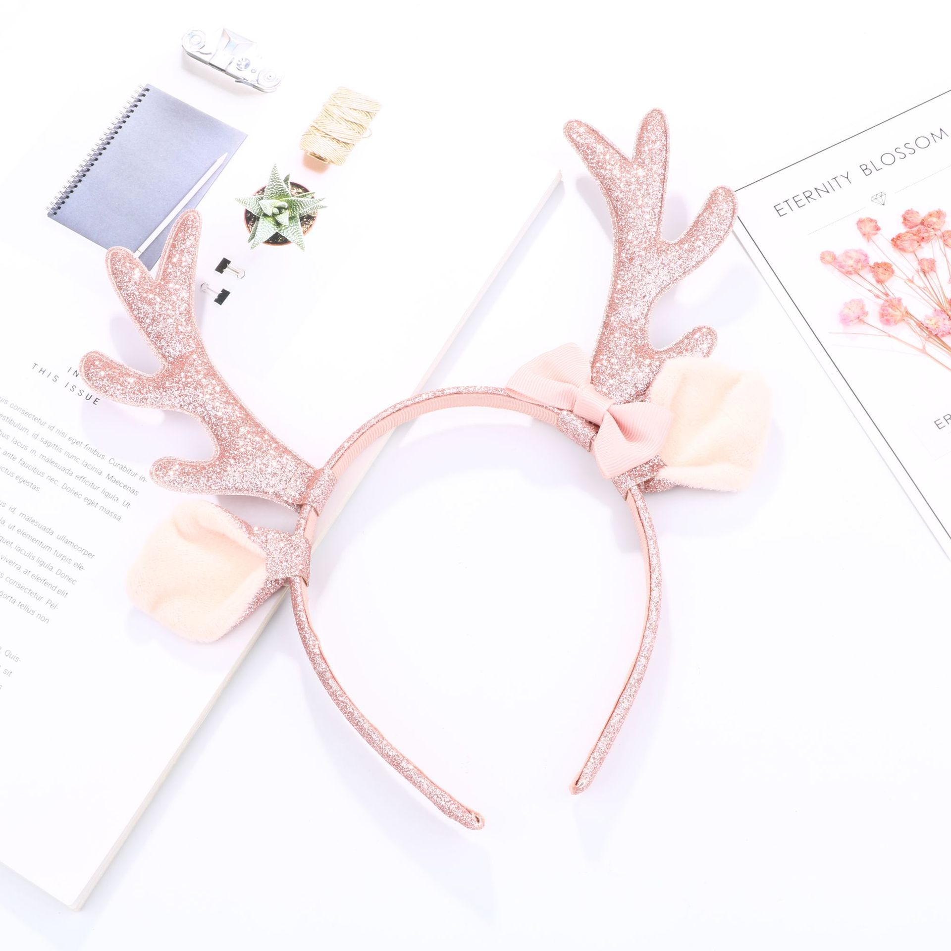 Cute Pink Glitter Reindeer Ant - Ring Toss Outdoor 评论和价格