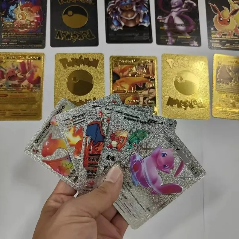Pokémon Gold Foil Cards55PCS G - Party Games In Spanish 评论和价格