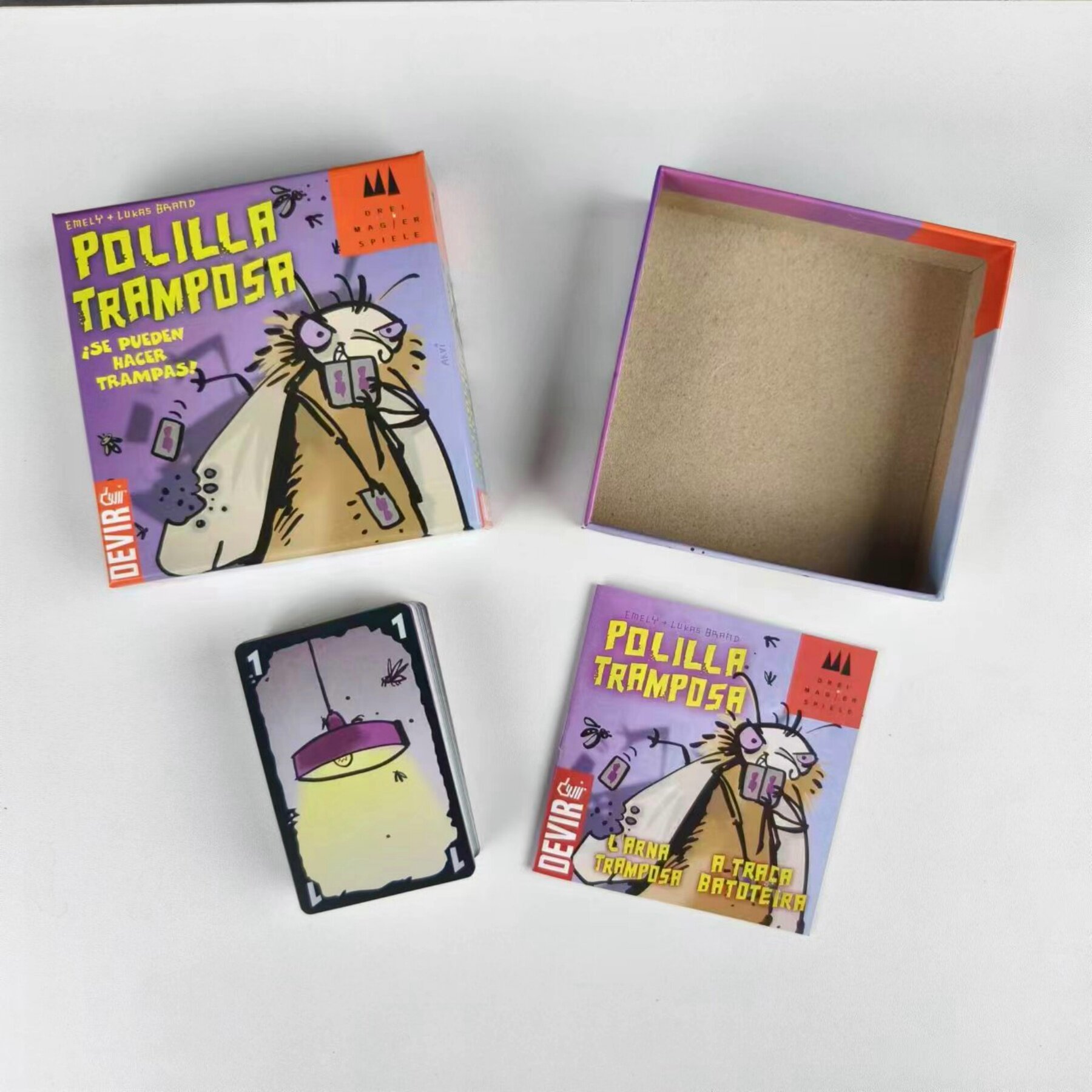Spanish Card Game Polilla Tram - Party Games In Spanish 评论和价格