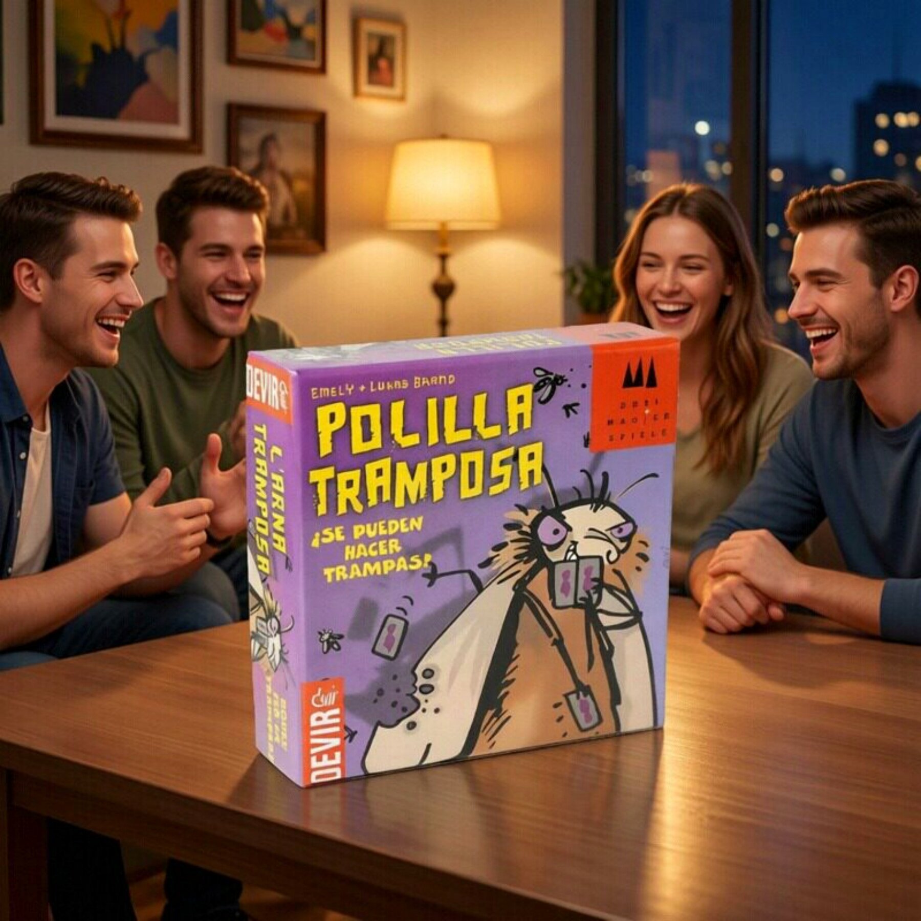 Spanish Card Game Polilla Tram - Party Games In Spanish 评论和价格