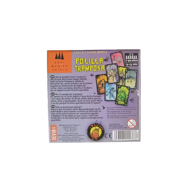 Spanish Mogel Motte Polilla Tr - Party Games In Spanish 评论和价格