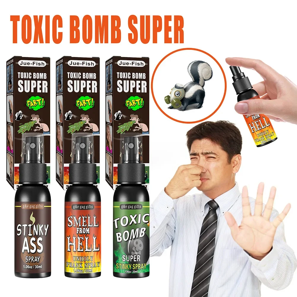 30ml Fart Gag Spray Prank Joke - Party Games Bomb 评论和价格