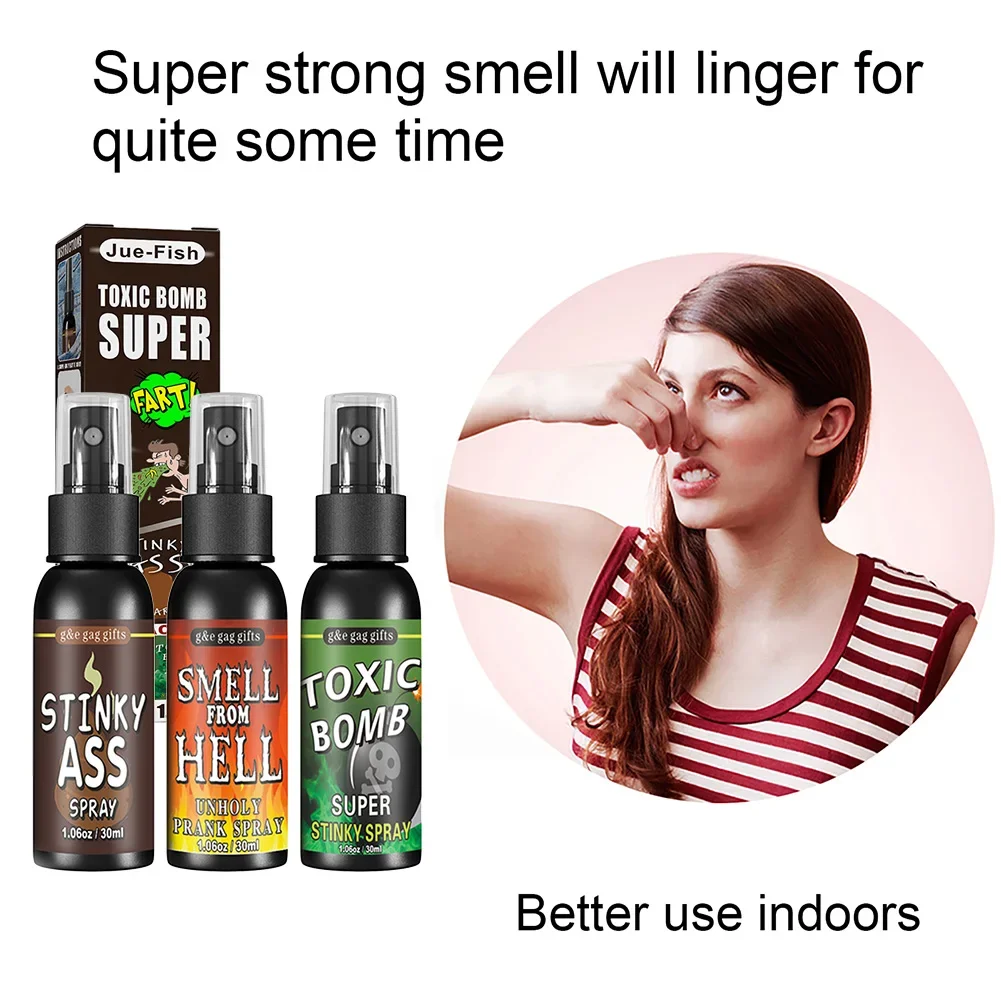 30ml Fart Gag Spray Prank Joke - Party Games Bomb 评论和价格