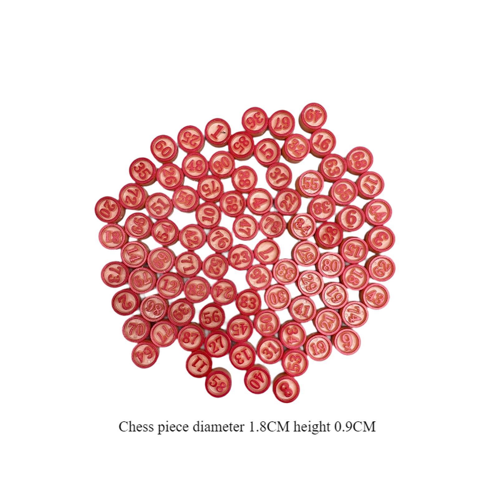 90x Bingo Chips for Kids Adult - Party Games Easy Kids 评论和价格