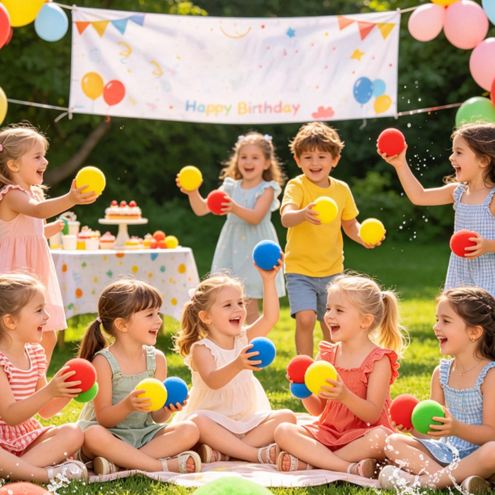 Water Splash Balls 100 Pieces  - Party Games Bomb 评论和价格