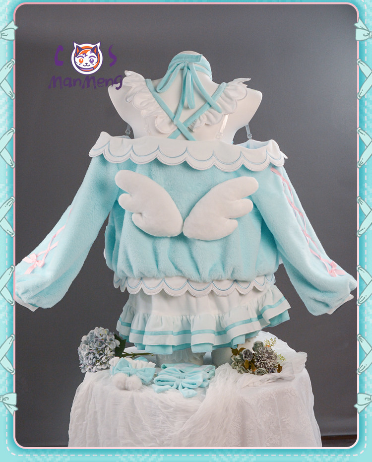 Miku Cosplay Costume Game Cosp - Party Games Cartoon 评论和价格